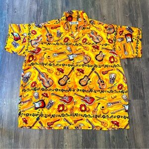 EddieD BoardSports Hawaiian button up shirt men’s 3xl